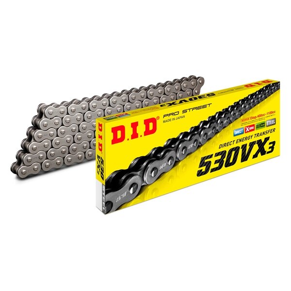 D.I.D Chain 530VX3 Route & Off Road X'ring Chain