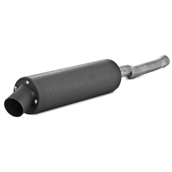MBRP Powersports Utility Slip on Exhaust Fits Yamaha Black Stainless steel, Ceramic coated