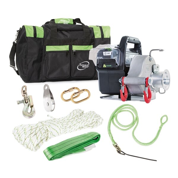Portable Winch Pulling Winch PCW3000 LI Hunting Kit