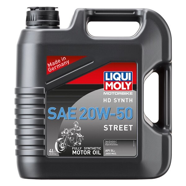 Liqui Moly Oil 4T HD Synthetic Sport Street 20W50 4 L / 1.05 G