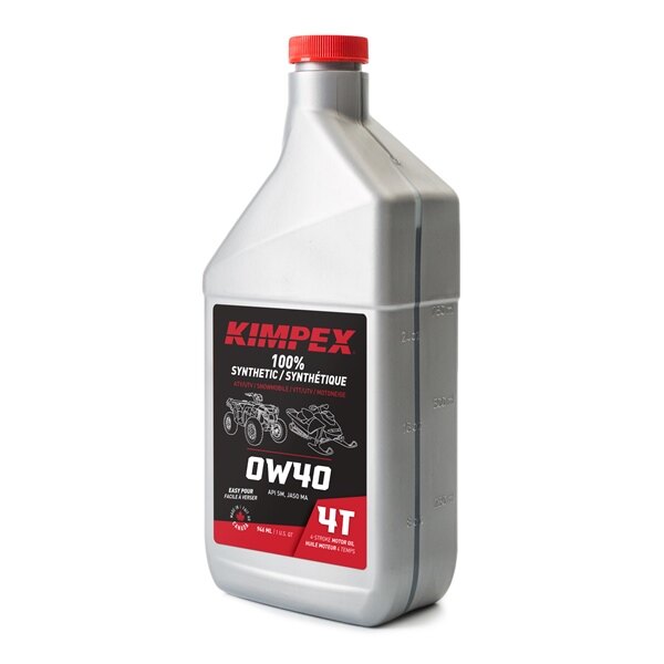 Kimpex 4 S100 0W40 Snowmobile/ATV Engine Oil 0W40