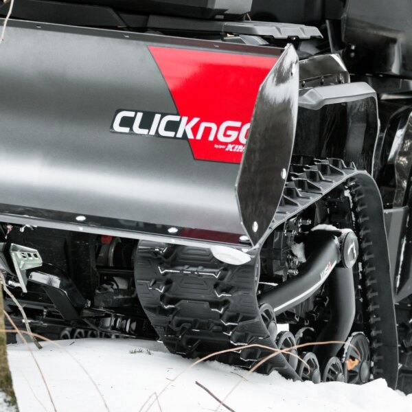 Click N GO CNG 1.5 & 2 Snow Plow Titanium Gray 60''