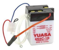Yuasa Battery Conventional 6N4C 1B