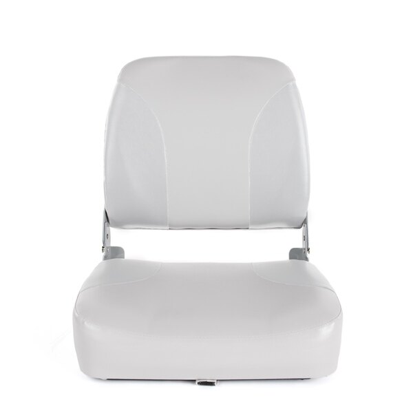 Kimpex Marine Seat 18.5'' Low back fold down seat Gray Solid Color
