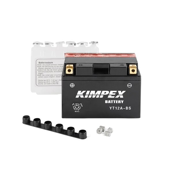 Kimpex Battery Maintenance Free AGM YT12A BS
