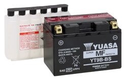 Yuasa Battery Maintenance Free AGM YT9B BS