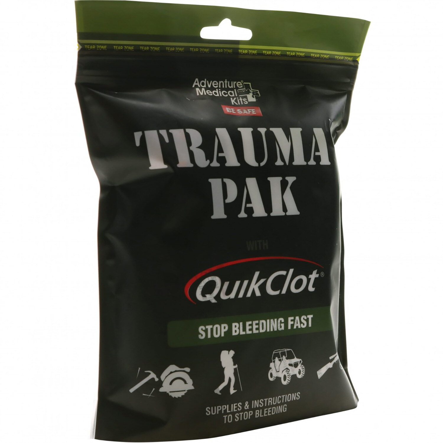 Trauma Pak w/Quickclot Black