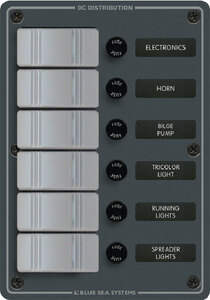 WATER RESISTANT DC FUSE PANELS (BLUE SEA SYSTEMS)