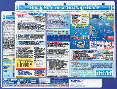 BOATING GUIDE QUICK REFERENCE CARD (DAVIS INSTRUMENTS)