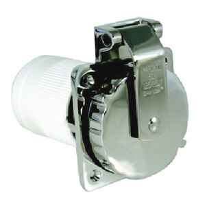 STAINLESS STEEL POWER INLET (MARINCO/GUEST/AFI/NICRO/BEP)