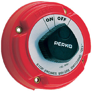 MAIN DISCONNECT BATTERY SWITCH (PERKO)