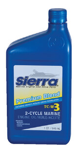 BLUE PREMIUM TC W3 2 CYCLE ENGINE OIL (SIERRA)