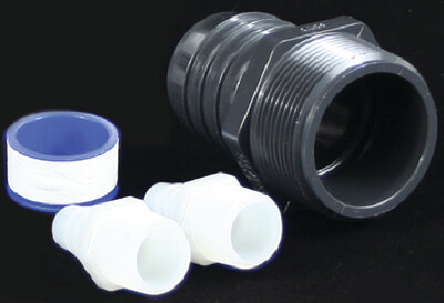 WATER TANK PIPE TO HOSE ADAPTER KIT (TODD)