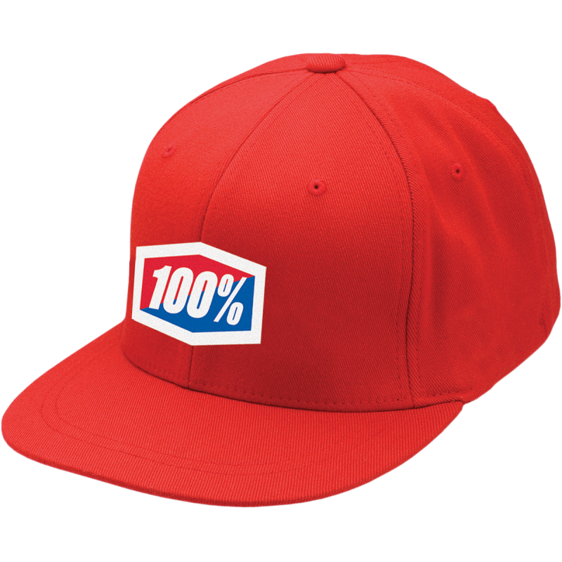 OFFICIAL J FIT FLEXFIT HAT RED LG/XL