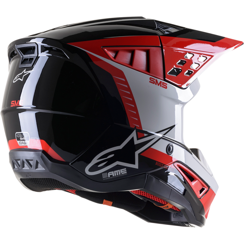 HELM SM5 BEAM BLK/GY/RD M