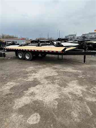 CANADA TRAILERS 8.5X20 14K AXLES DECK OVER STRAIGHT DECK